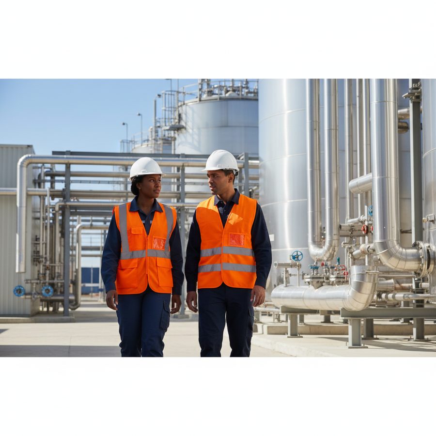 Atividade de campo em área verde